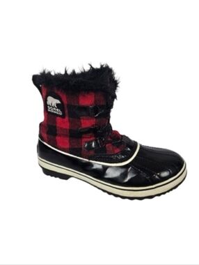 SOREL Torino Buffalo Plaid Winter Boots